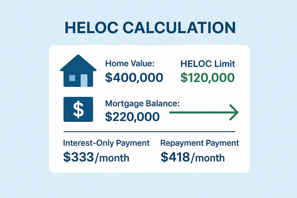 home equity line of credit payment calculator